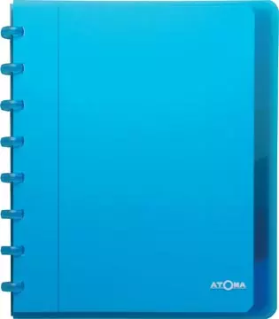 Een Atoma Trendy schrift, ft A5+, 120 bladzijden, gelijnd, met 6 tabbladen, in geassorteerde kleuren koop je bij ShopXPress