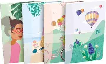 Een Oxford Horizons notitieboekje, ft 9 x 14 cm, 60 bladzijden, gelijnd, geassorteerde kleuren koop je bij ShopXPress
