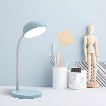 Een Unilux bureaulamp Tamy, LED, blauw koop je bij ShopXPress
