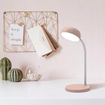 Een Unilux bureaulamp Tamy, LED, roze koop je bij ShopXPress
