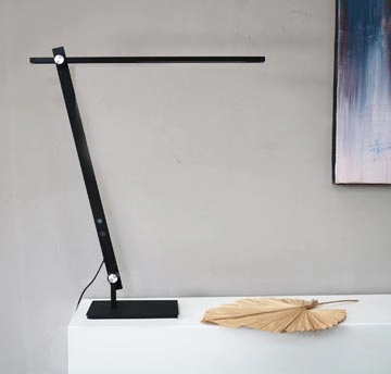 Een Unilux bureaulamp Lumilight, zwart koop je bij ShopXPress