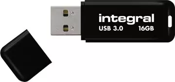 Een Integral USB stick 3.0, 16 GB, zwart koop je bij ShopXPress