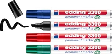 Sie können einen Edding permanent marker E-3300, geassorteerde kleuren, blister van 4 stuks bei Supplierz BV kaufen