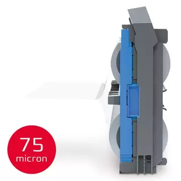 Een GBC hervulbare lamineerrol Foton 30, 75 micron, glanzend, maximaal 250 A4 documenten koop je bij ShopXPress