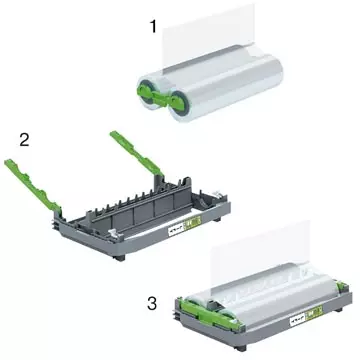 Een GBC hervulbare lamineerrol Foton 30, 100 micron, glanzend, maximaal 190 A4 documenten koop je bij ShopXPress