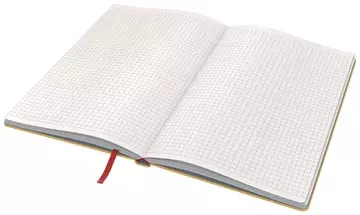 Een Leitz Cosy notitieboek met harde kaft, voor ft A5, geruit, geel koop je bij ShopXPress