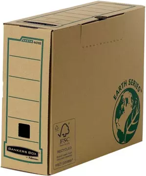 Een Bankers Box Earth Series, A4, transfer archiefdoos, rug van 10 cm koop je bij ShopXPress