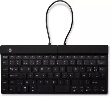 Een R-Go Split Break ergonomisch Bluetooth toetsenbord, azerty, zwart koop je bij ShopXPress