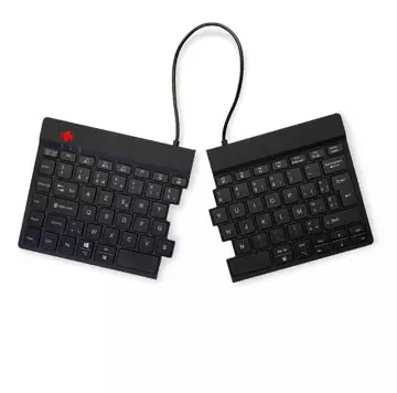 Een R-Go Split Break ergonomisch Bluetooth toetsenbord, azerty, zwart koop je bij ShopXPress