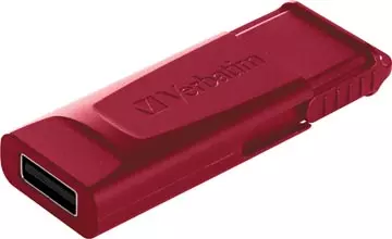 Een Verbatim USB 2.0 Slider USB stick, 16 GB, pak van 3 stuks koop je bij ShopXPress