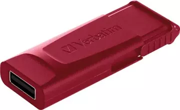 Een Verbatim USB 2.0 Slider USB stick, 32 GB, pak van 2 stuks koop je bij ShopXPress