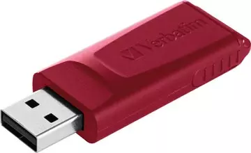 Een Verbatim USB 2.0 Slider USB stick, 32 GB, pak van 2 stuks koop je bij ShopXPress