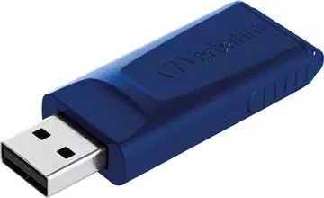 Een Verbatim USB 2.0 Slider USB stick, 32 GB, pak van 2 stuks koop je bij ShopXPress