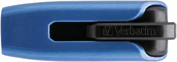 Een Verbatim V3 Max USB 3.0 stick, 128GB, blauw koop je bij ShopXPress