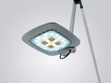 Een Hansa bureaulamp E-Motion, LED-lamp, zilver koop je bij ShopXPress
