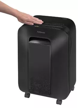 Een Fellowes Microshred papiervernietiger LX201, zwart koop je bij ShopXPress