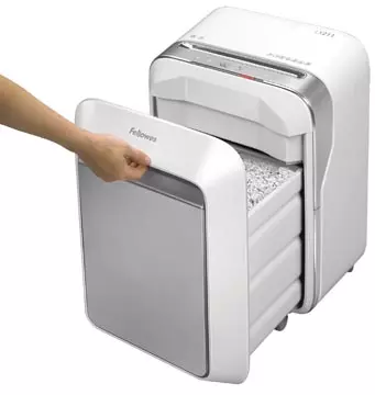 Een Fellowes Microshred papiervernietiger LX211, wit koop je bij ShopXPress