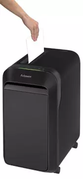 Een Fellowes Microshred papiervernietiger LX221, zwart koop je bij ShopXPress