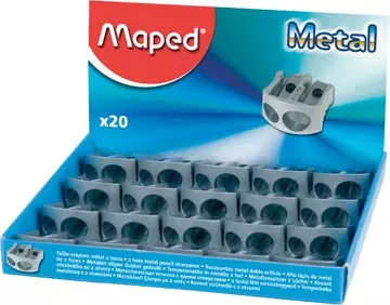 Een Maped Potloodslijper Classic 2-gaats, in een doos koop je bij ShopXPress