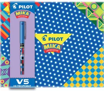 Een Pilot roller Hi-Tecpoint Mika Limited Edition, geschenkdoos met 6 rollers koop je bij ShopXPress