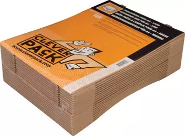 Een Cleverpack opbergdoos A4, ft 305 x 218 x 55 mm, pak van 10 stuks koop je bij ShopXPress