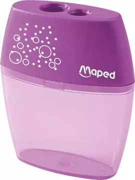 Een Maped Potloodslijper Shaker 2-gaats, in een doos koop je bij ShopXPress