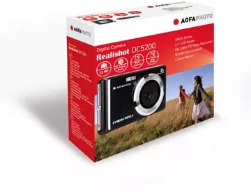 Een AgfaPhoto digitaal fototoestel DC5200, zwart koop je bij ShopXPress