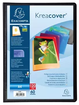 Een Kreacover Exacompta showalbum A4 60 tassen koop je bij ShopXPress