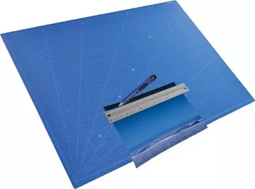 Een Desq Professionele snijmat, 5-laags, blauw, ft 60 x 90 cm koop je bij ShopXPress