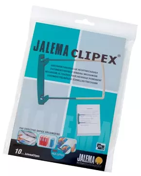 Een Jalema archiefbinder JalemaClipex, pak van 10 stuks koop je bij ShopXPress