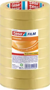 Een Tesafilm Standard, ft 19 mm x 66 m, toren met 8 rolletjes koop je bij ShopXPress