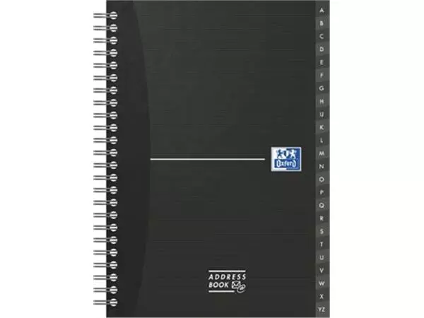 Een Oxford Office Essentials addressbook, 144 bladzijden, ft A5, geassorteerde kleuren koop je bij ShopXPress