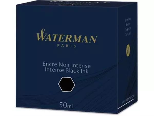 Een Waterman vulpeninkt 50 ml zwart koop je bij Supplierz BV