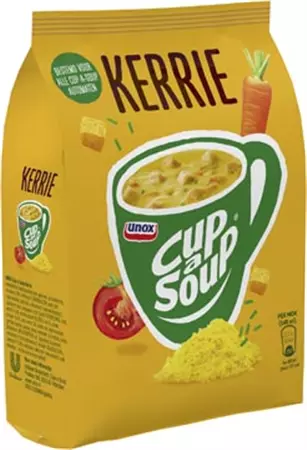 Een Cup-a-Soup vending, kerrie, 140 ml, zak van 40 porties koop je bij Supplierz BV