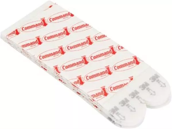 Een Command kleef- en navulstrip, large, wit, blister van 8 stuks koop je bij ShopXPress