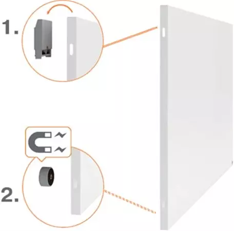 Sie können einen Nobo Infinity randloos whiteboard, staal, magnetisch, 90 x 120 cm bei Supplierz BV kaufen