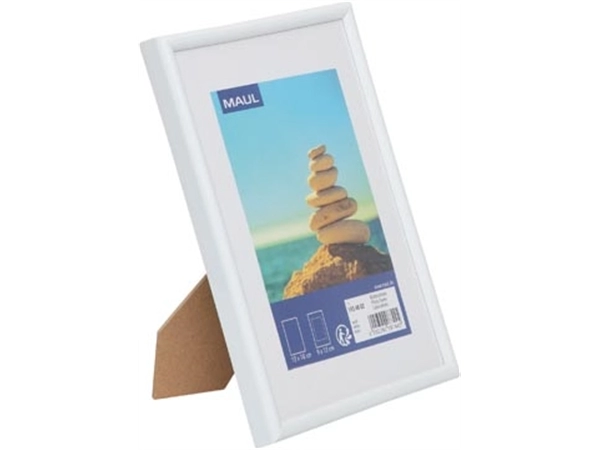 Buy your MAULart fotolijst, kunststof frame, ft 13 x 18 cm, wit at Supplierz BV