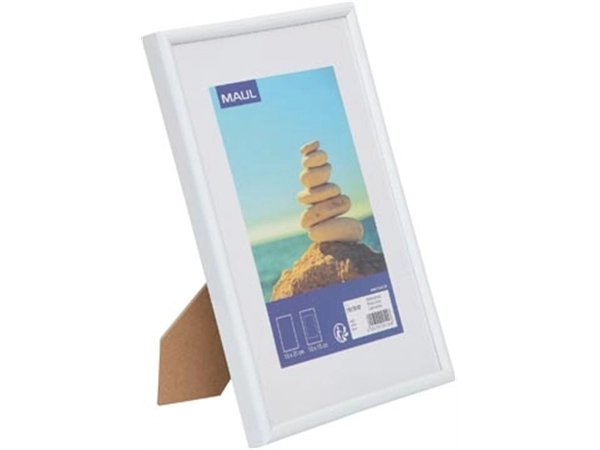 Een MAULart fotolijst, kunststof frame, ft 15 x 21 cm, wit koop je bij ShopXPress