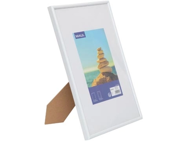 Een MAULart fotolijst, kunststof frame, ft 21 x 30 cm, wit koop je bij ShopXPress