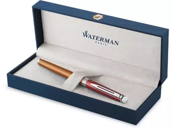 Vous pouvez acheter un Waterman stylo plume avec pointe fine Hémisphère Vermillon avec détail en palladium chez Supplierz BV