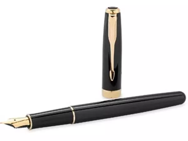 Buy your Parker giftbox Sonnet vulpen + kaarthouder, zwart GT at Supplierz BV