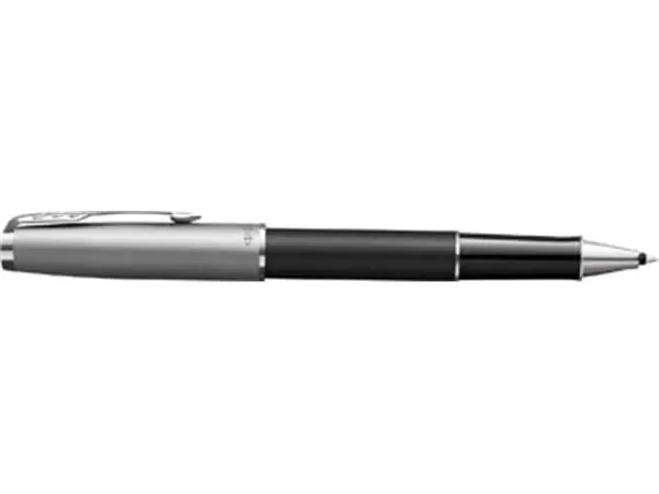 Een Parker roller Sonnet Essential, fijn, in giftbox, Black CT (zwart) koop je bij ShopXPress