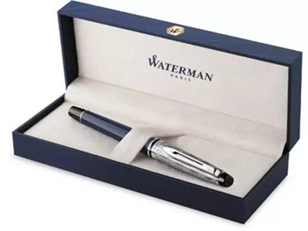 Een Waterman vulpen Expert 22, medium, in giftbox, Blue CT koop je bij ShopXPress