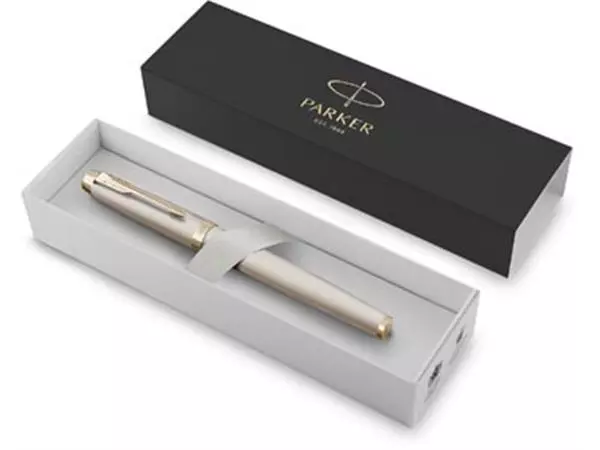 Vous pouvez acheter un Parker IM Monochrome stylo plume Champagne, moyen, giftbox chez Supplierz BV