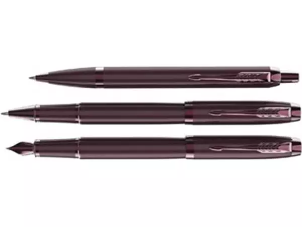 Een Parker IM Monochrome vulpen Bordeaux, medium, giftbox koop je bij Supplierz BV