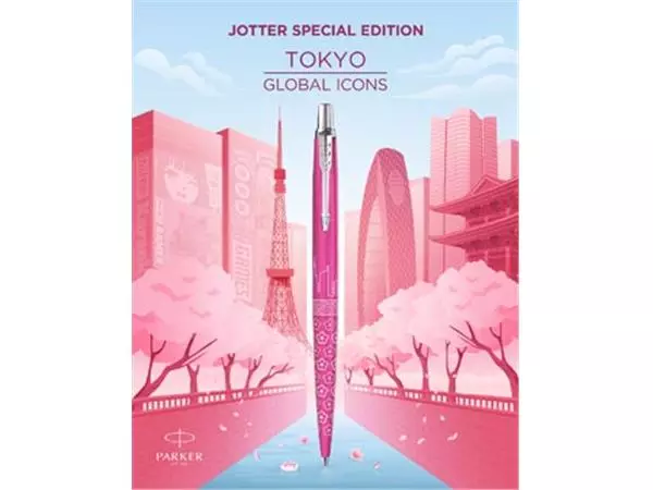 Een Parker Jotter balpen special edition Tokyo, medium, in giftbox koop je bij Supplierz BV