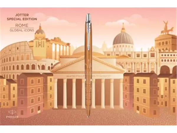 Buy your Parker Jotter balpen special edition Rome, medium, in giftbox at Supplierz BV