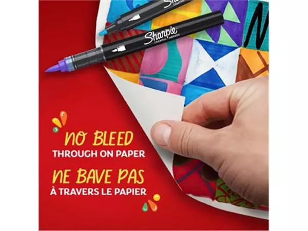 Een Sharpie paintmarker, blister van 2 stuks, assorti koop je bij Supplierz BV