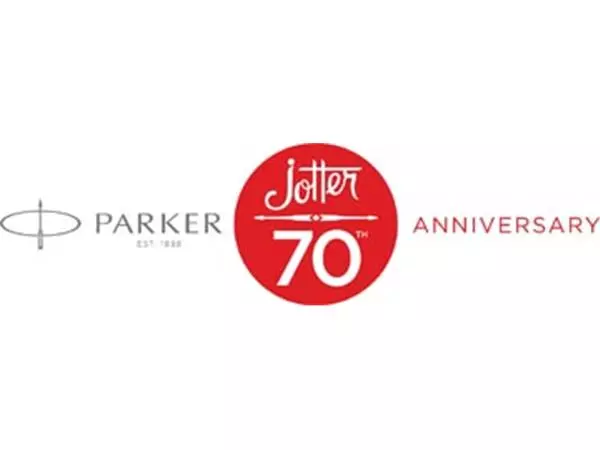 Een Parker Jotter Originals balpen, 70th Anniversary, display van 20 stuks, assorti koop je bij ShopXPress