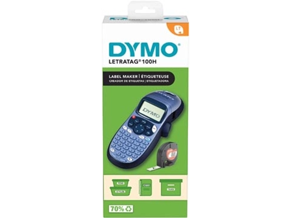 Een Display Dymo: 10 x LetraTag 200B promopack + 10 x LetraTag 100H + 40 x tape (20 x papier en 20 x plastic) koop je bij Supplierz BV